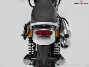 URBAN side case set and left SLC mount - 16.5L - black - Triumph Scrambler 1200 XC / XE ('18-) - SW-Motech
