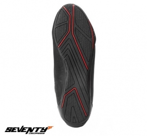 Urban Unisex Motorradstiefel Seventy Modell SD-BC6 Farbe: schwarz - Schwarz, 38