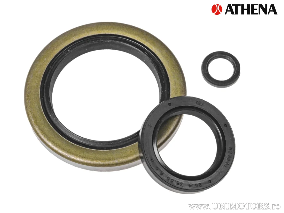 Uscătoare / simeringuri motor Athena, set, Harley Davidson Evolution Big Twins 1340 / Shovelhead - Athena