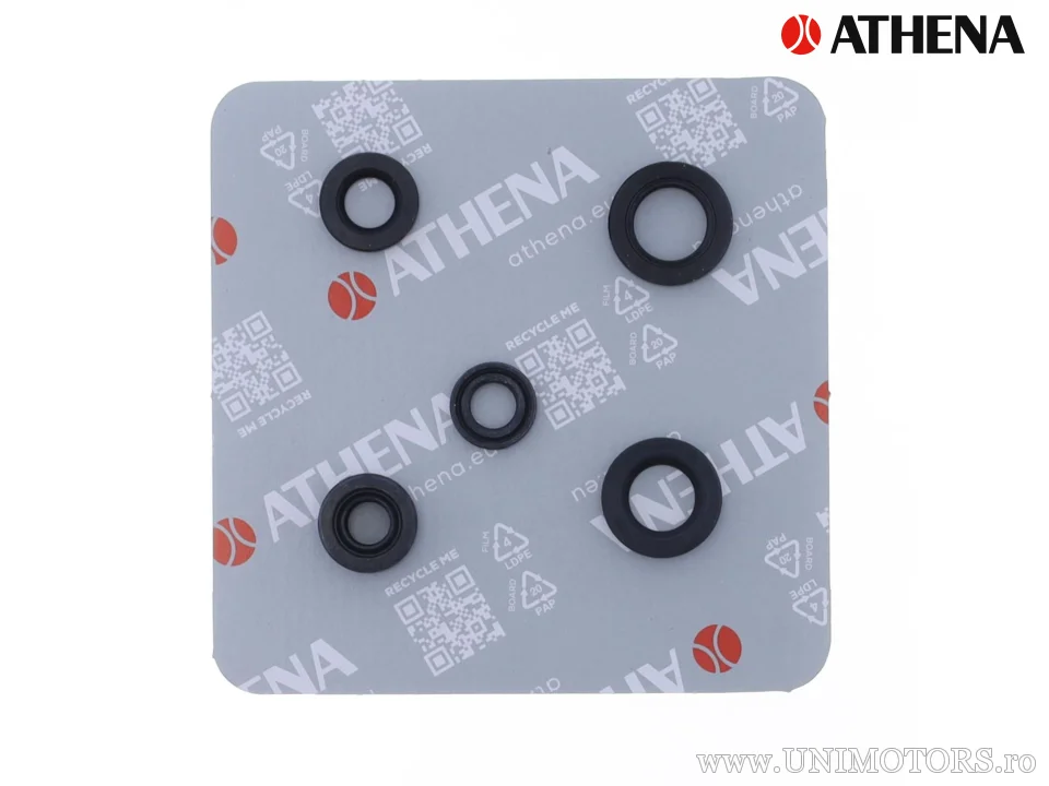 Uscătoare / simeringuri motor Athena, set, Honda ZB 50 88 / Z 50 J Monkey 88-91 - Athena