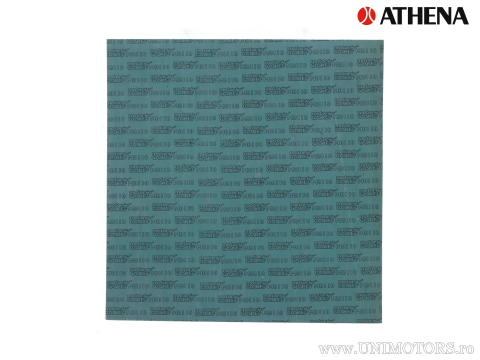 Uscușă / material pentru garnituri / placă pentru garnituri Athena MOT.M0110, coală 500x500mm pentru decupare, 2,00mm - Athe