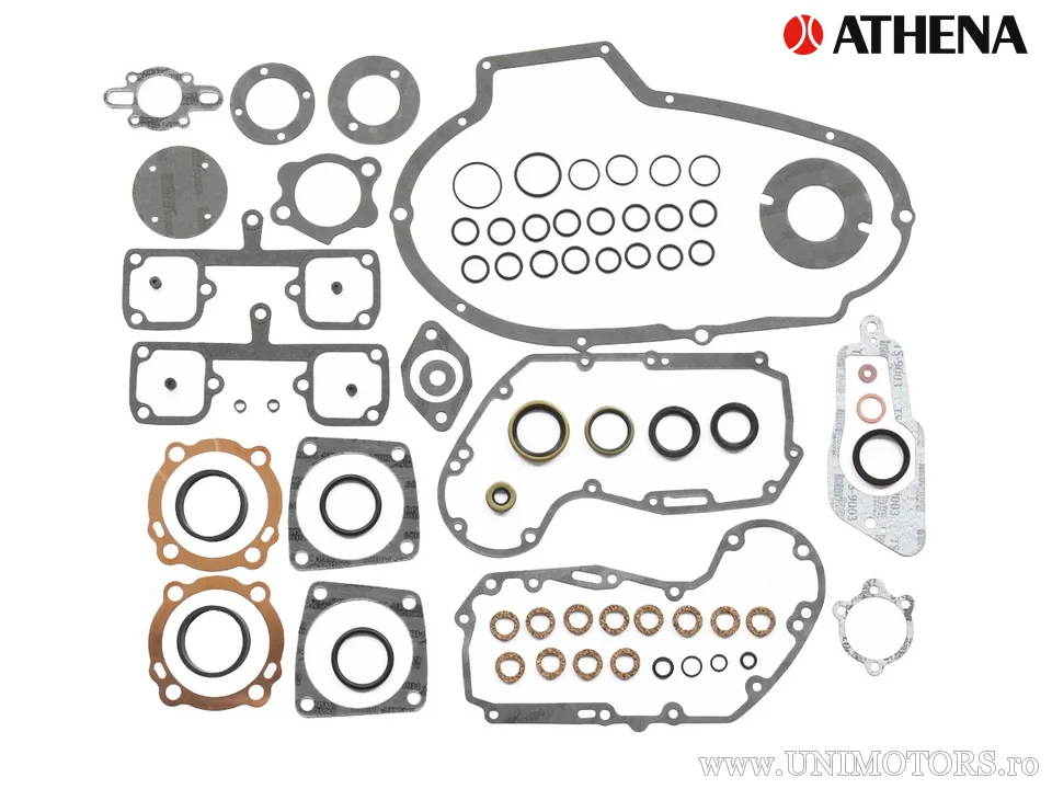 Uscuțele și garnituri / simeringuri motor Athena, set, Harley Davidson XLH/XLCH/XLS 1000 77-85 / 17026-79 - Athena