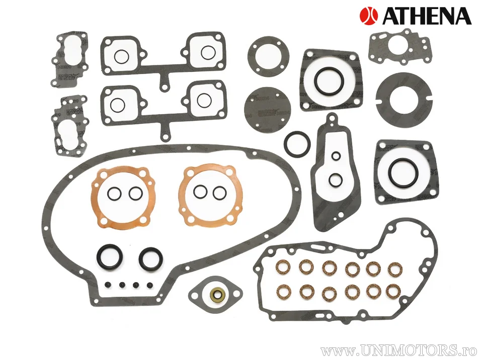 Uscule și garnituri / simeringuri motor Athena, set, Harley Davidson XLH 1000 72-73 / 17026-72 - Athena