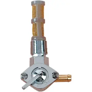 Válvula de combustível 3/8" NPT - Cromado, Dourado - DS390217