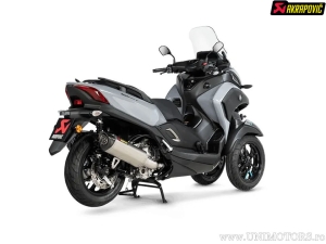 Végleges Slip-On vonal - YAMAHA CZD 300 A X-Max Tech Max ('21-'22) / CZD 300 A X-Max ('21-'22) (E-Mark) - Akrapovič