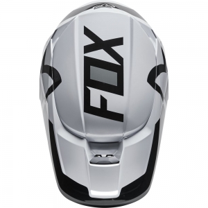 V1 LUX HELMET, ECE [BLK/WHT]: Size - 2X