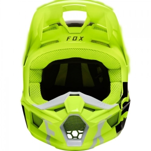 V1 SKEW HELMET, ECE [FLO YLW]: Size - 2X