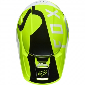 V1 SKEW HELMET, ECE [FLO YLW]: Size - 2X