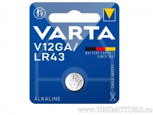 V12GA Alkaline elem 1,5V 80mAh buborékcsomagolás - Varta