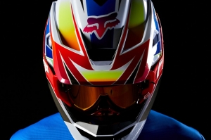 V3 RS bedrade helm [Geel Flo]: Maat - XL
