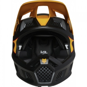 V3 RS SUPR TRIK HELMET, ECE [BLK/YLW]: Size - M