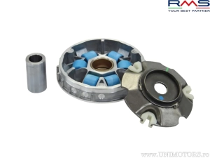 Variateur complet - Aprilia / Derbi / Gilera / Piaggio (rouleau de 20,5x17mm) - 180cc / 200cc 4 temps - (RMS)