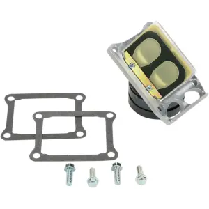 Ventil mit Membranvergaser Rad - schwarz/silber - Honda CR 125 R ('02) - Boyesen