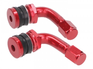 Ventilreifen-Set (90° Winkel / rot) - 101 Octane
