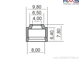Ventilschaftdichtung - Honda CBR 250 / CB-CBF / Silverwing / Malaguti Madison 125 / MBK Skyliner / Yamaha Majesty 125-150cc - RM