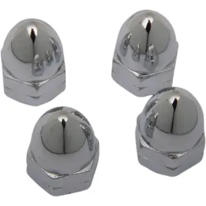 Verchroomde moeren - Chroom, Zilver - DS190341