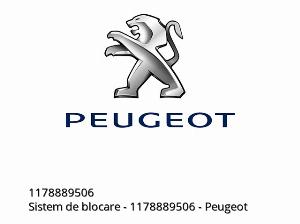 Verriegelungssystem - 1178889506 - Peugeot