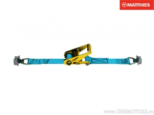 Verstelbare riem Airline 0.2-3.2 m x 25 mm blauw - JM