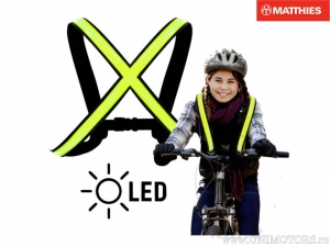 Vesta Led marime S/M copii verde neon - JM