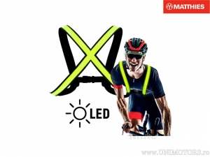 Vesta Led size L/XL neon green - JM