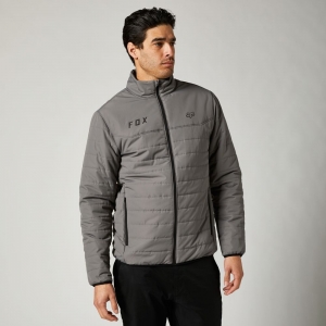 Veste décontractée Howell Puffy [Gris]: Taille - L