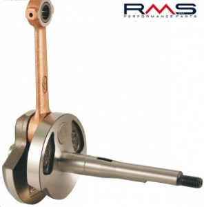 Vilebrequin (boulon de 12mm) - Piaggio Boxer / Bravo / Ciao / Grillo / Si 2T AC 50cc - RMS