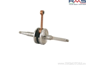 Virabrequim - Gilera DNA / Runner VX / Piaggio Beverly / Liberty / Vespa ET4 / GT / LX / S - 125cc 4T - RMS