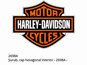 Vis à tête cylindrique hexagonale - 2698A - Harley-Davidson