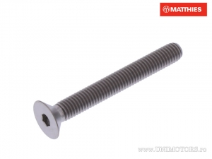 Vis à tête hexagonale en titane Pro Bolt M5 x 0.80 x 40 mm