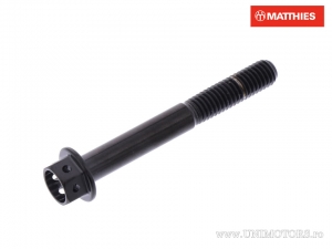 Vis à tête hexagonale Pro Bolt M5 x 0.80 x 40 mm titane Racing noir - JM