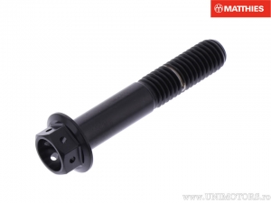 Vis à tête hexagonale Pro Bolt M8 x 1.25 x 45 mm titane Racing noir - JM