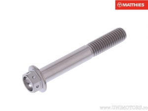 Vis à tête hexagonale Pro Bolt M8 x 1.25 x 55 mm titan Racing - JM
