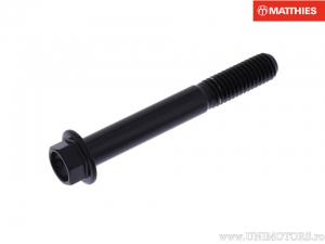 Vis de bouchon hexagonal Pro Bolt M8 x 1.25 x 55 mm en acier inoxydable A4 noir - JM