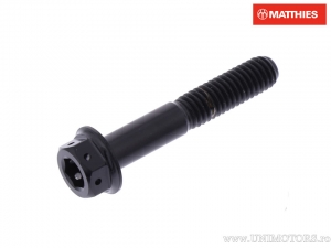 Vis hexagonale double Pro Bolt M6 x 1.00 x 40 mm titane Racing noir - JM