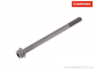 Vis hexagonale double Pro Bolt M6 x 1.00 x 80 mm titan Racing - JM