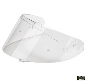 Viseira transparente para capacete Axxis Eagle SV - Draken - preparada para pinlock (modelo MT-V-18B - DKS218)