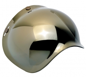 Visera de Espejo Dorado (Visor de Burbuja) Casco Custom Rider - Le Mans - Le Mans SV