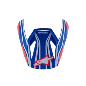 Visiera Casco Youth SM3 Wurx - Nero, Blu, Rosso, Bianco - Adulto - 01321812