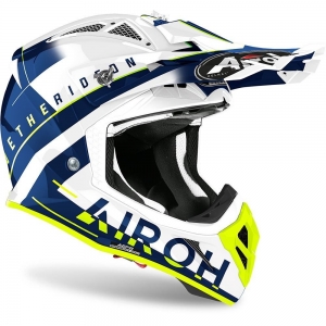 VISOR AVIATOR ACE AMAZE BLUE GLOSS: Size - XL