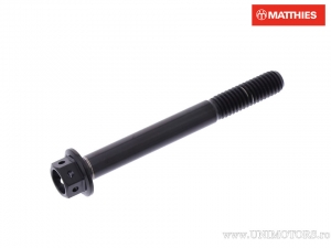 Vite a cappuccio esagonale Pro Bolt M6 x 1.00 x 55 mm titanio da corsa nero - JM