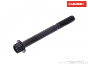 Vite a testa esagonale Pro Bolt M6 x 1.00 x 55 mm titanio nero - JM