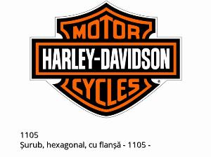 Vite esagonale flangiata - 1105 - Harley-Davidson