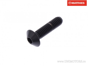 Vite tappo bullone Pro Bolt M4 x 0,70 x 15 mm titanio nero - JM