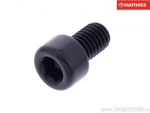 Vite tappo rotondo Pro Bolt M8 x 1.25 x 12 mm alluminio nero - JM