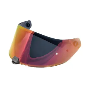 Vizier voor Devil & Hyper Helm - Rood, Chroom - Volwassenen - Één Maat - 01301366