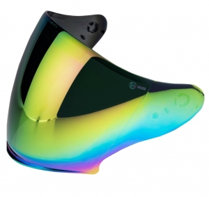 Viziera iridium (tipo espejo) casco open-face MT Thunder III SV Jet - tipo MT-V-19