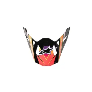Vizor Casca Supertech M10 Era - Roz, Violet, Galben - Adult - O Mărime - 01321908