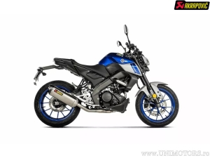 Volledig Racing Line Uitlaatsysteem - YAMAHA MT-125 ABS ('21-'24) / YZF-R 125 ABS ('21-'24) (E-Mark) - Akrapovič