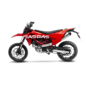 Volledig roestvrijstalen uitlaatsysteem LV One Evo - GAS GAS ES 700 ABS ('22-'24) / SMC 690 R ABS ('19-'24) - Leo Vince