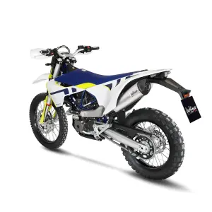 Volledig roestvrijstalen uitlaatsysteem LV One Evo - HUSQVARNA 701 ENDURO ('21-'24) / 701 SUPERMOTO ('17-24) - Leo Vince